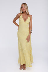 Soft Life Club Maxi Dress Yellow